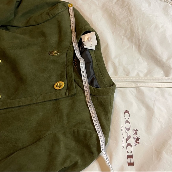 Coach Jacqueline Lamb suede jacket - Picture 7 of 8